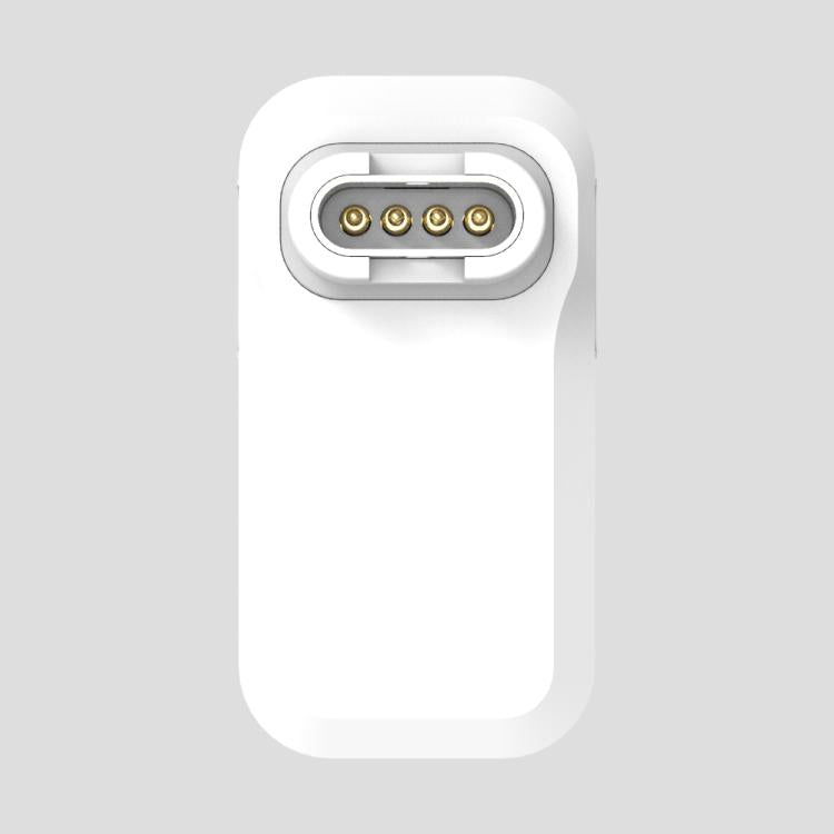 For Garmin Fenix 8 / 7 / 6 / 5 Smart Watch USB-C / Type-C Port Charging Adapter and Adapter Protective Case Set - White