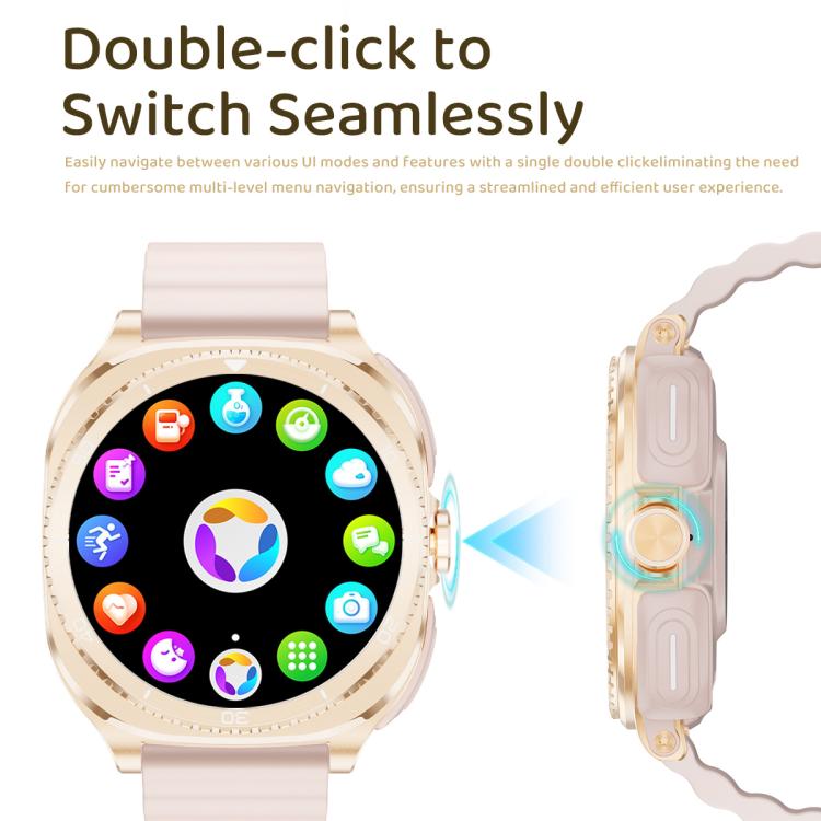 GT99 1.53-inch Display 2-in-1 Smart Sports Watch TWS Bluetooth Earphones