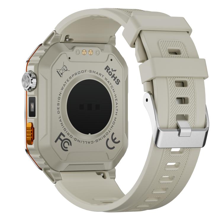 MT62 2.01-inch IPS Display Outdoor Adventures Smart Watch with 1000mAh Battery & Flashlight