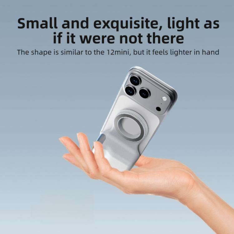 Magnetic Smartphone Shooting Holder Hand Grip Handle Snap On Phone Stand, Type:Single Grip