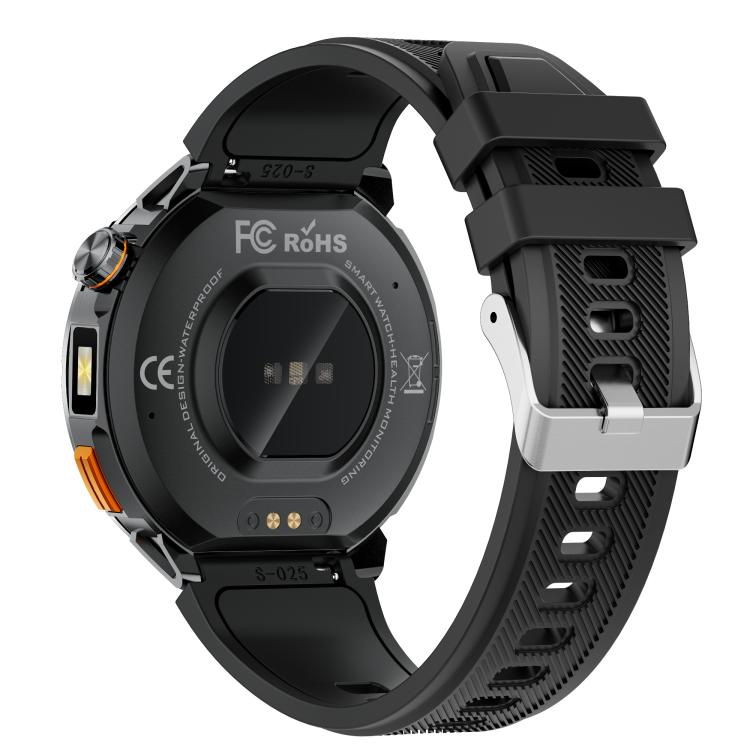 MT68 1.7-inch IPS Display Outdoor Adventures Smart Watch with 1000mAh Battery & Flashlight