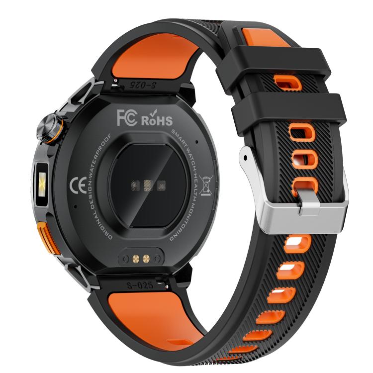 MT68 1.7-inch IPS Display Outdoor Adventures Smart Watch with 1000mAh Battery & Flashlight