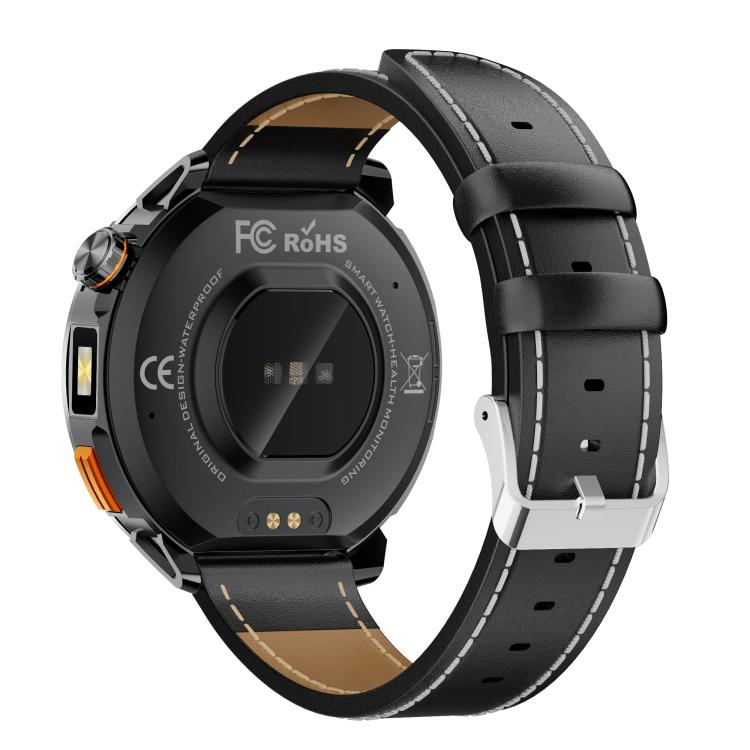 MT68 1.7-inch IPS Display Outdoor Adventures Smart Watch with 1000mAh Battery & Flashlight