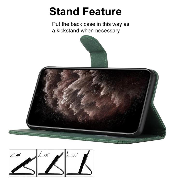 For Realme 16 5G Cubic Skin Feel Flip Leather Phone Case