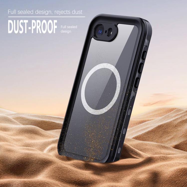 For iPhone 17e / 16e RedPepper A Style Magnetic Rugged Phone Case - Black