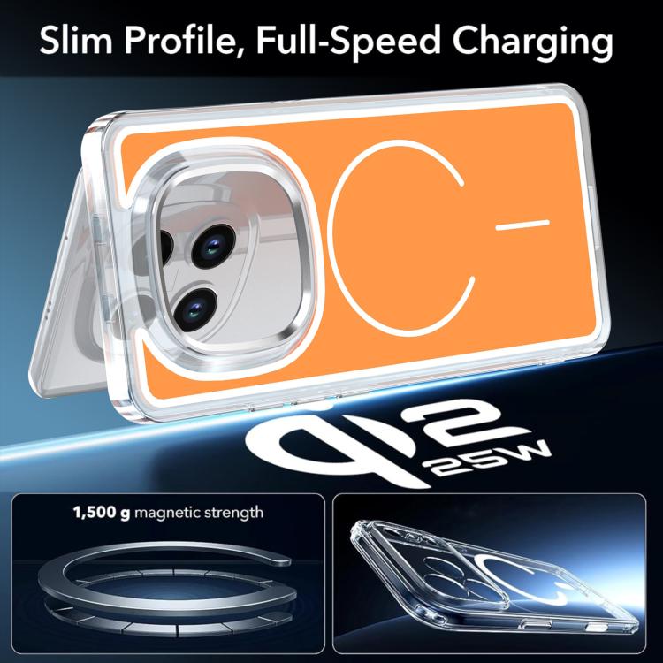 For Redmi Note 15 5G / 4G Global 164mm Bright Shadow Two-color MagSafe Magnetic Phone Case