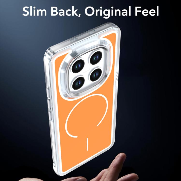 For Redmi Note 15 5G / 4G Global 164mm Bright Shadow Two-color MagSafe Magnetic Phone Case