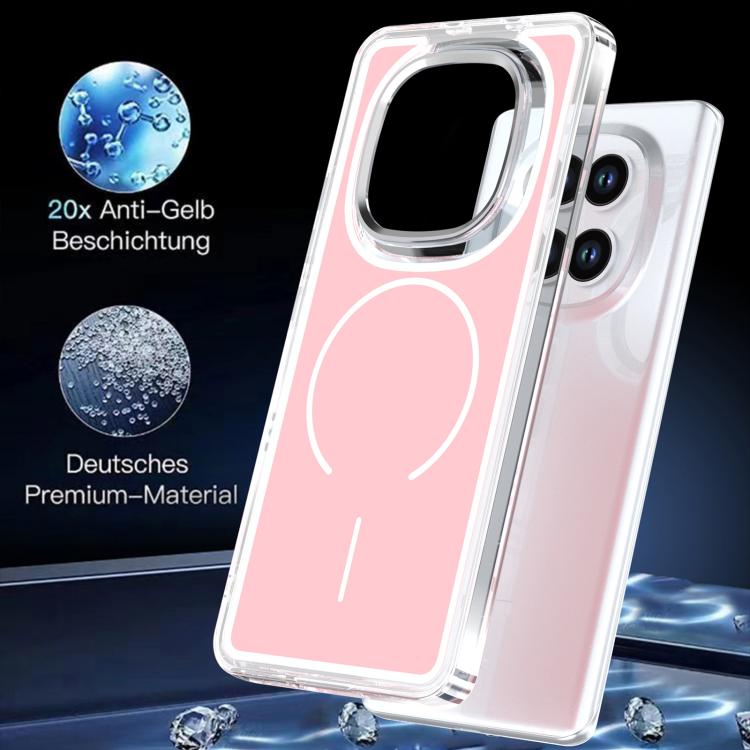 For Redmi Note 15 5G / 4G Global 164mm Bright Shadow Two-color MagSafe Magnetic Phone Case
