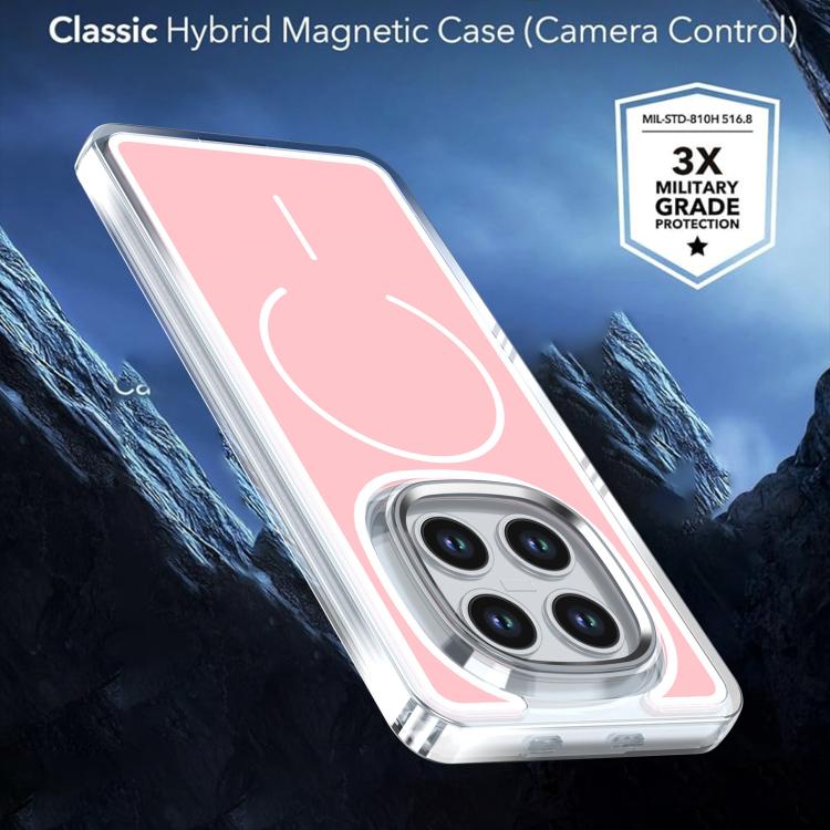 For Redmi Note 15 5G / 4G Global 164mm Bright Shadow Two-color MagSafe Magnetic Phone Case