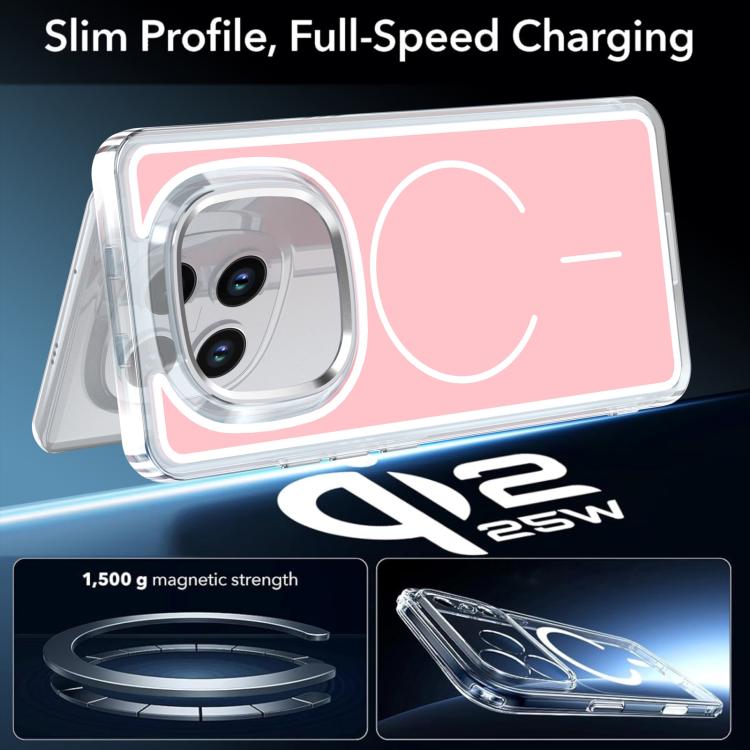 For Redmi Note 15 5G / 4G Global 164mm Bright Shadow Two-color MagSafe Magnetic Phone Case