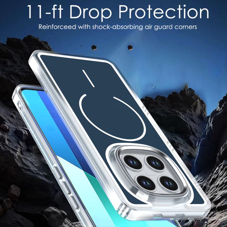 For Redmi Note 15 5G / 4G Global 164mm Bright Shadow Two-color MagSafe Magnetic Phone Case