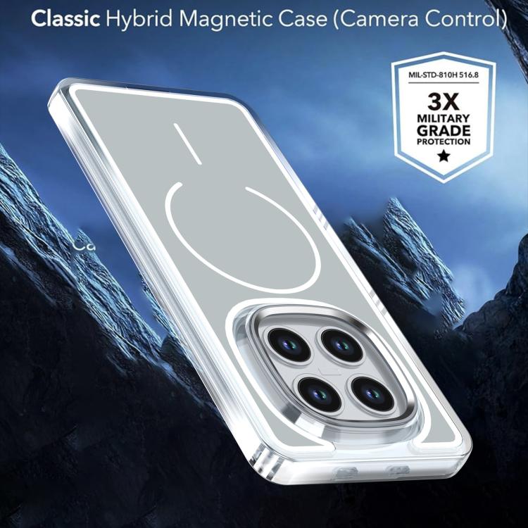 For Redmi Note 15 5G / 4G Global 164mm Bright Shadow Two-color MagSafe Magnetic Phone Case