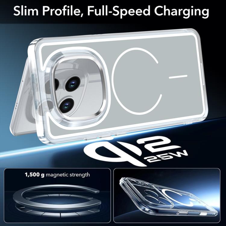 For Redmi Note 15 5G / 4G Global 164mm Bright Shadow Two-color MagSafe Magnetic Phone Case