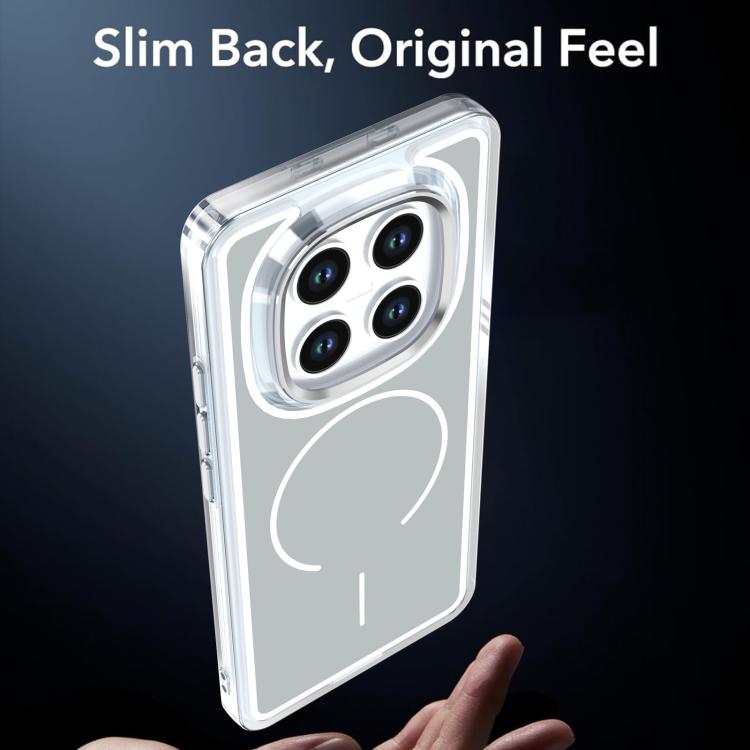 For Redmi Note 15 5G / 4G Global 164mm Bright Shadow Two-color MagSafe Magnetic Phone Case
