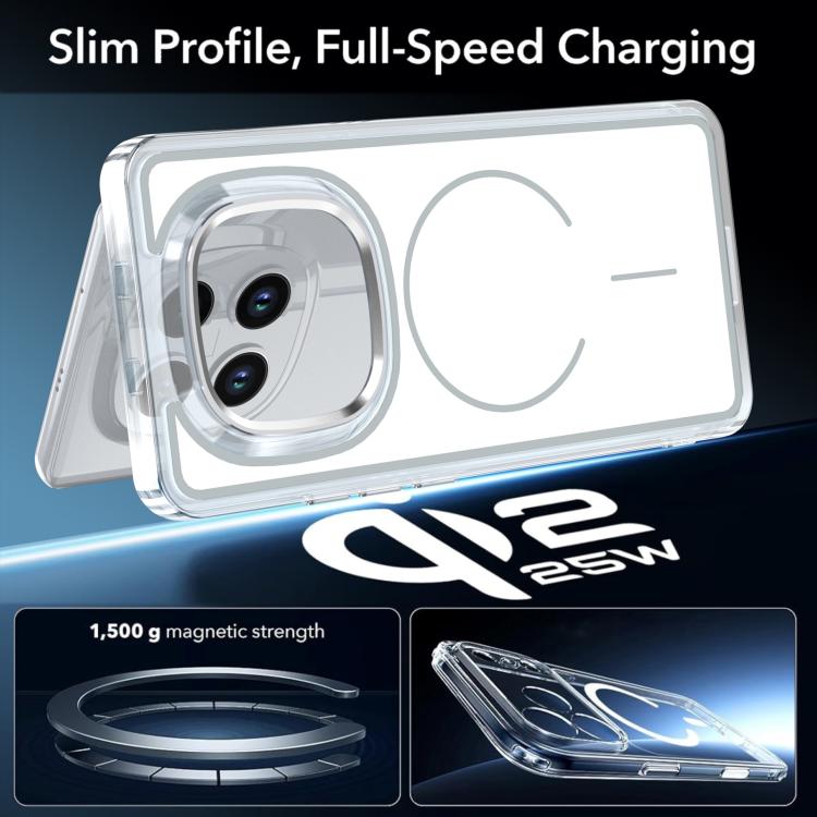 For Redmi Note 15 5G / 4G Global 164mm Bright Shadow Two-color MagSafe Magnetic Phone Case
