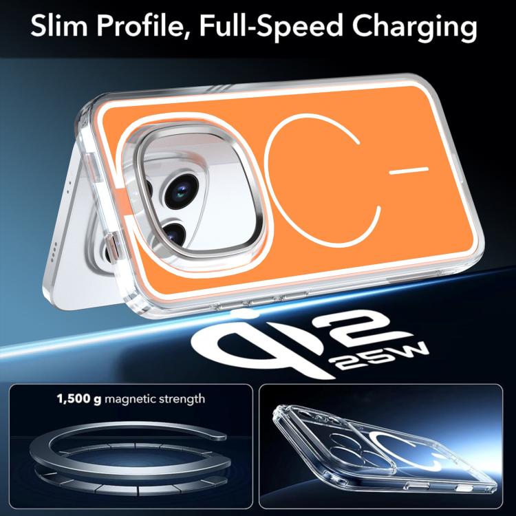 For Redmi Note 15 Pro 5G Global 163.6mm Bright Shadow Two-color MagSafe Magnetic Phone Case