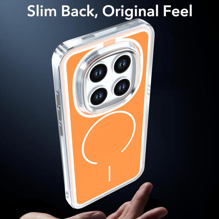 For Redmi Note 15 Pro 5G Global 163.6mm Bright Shadow Two-color MagSafe Magnetic Phone Case