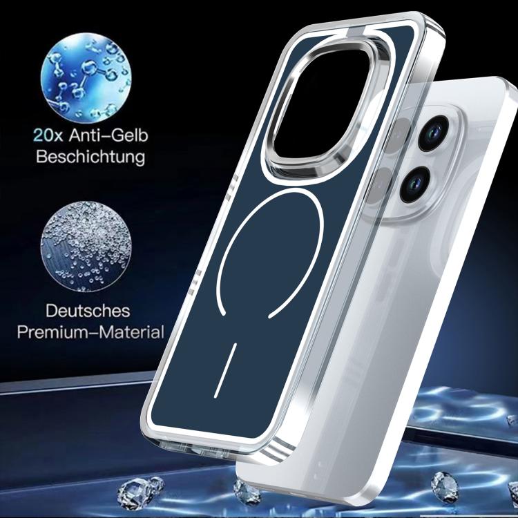 For Redmi Note 15 Pro 5G Global 163.6mm Bright Shadow Two-color MagSafe Magnetic Phone Case