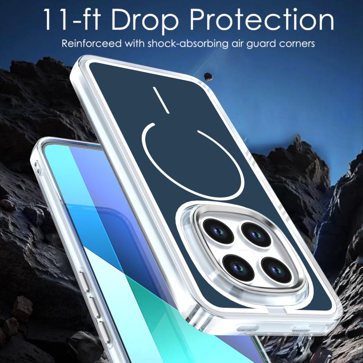 For Redmi Note 15 Pro 5G Global 163.6mm Bright Shadow Two-color MagSafe Magnetic Phone Case