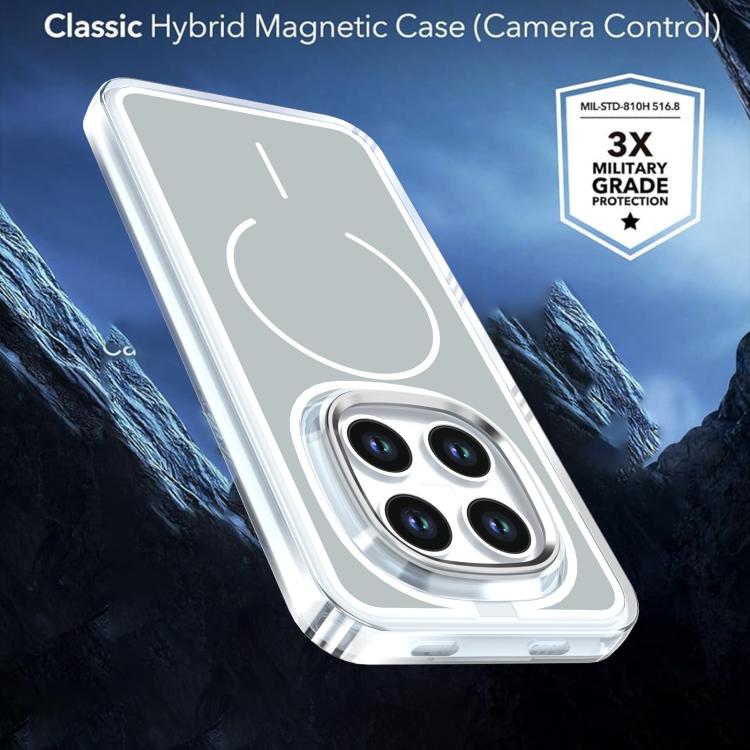 For Redmi Note 15 Pro 5G Global 163.6mm Bright Shadow Two-color MagSafe Magnetic Phone Case