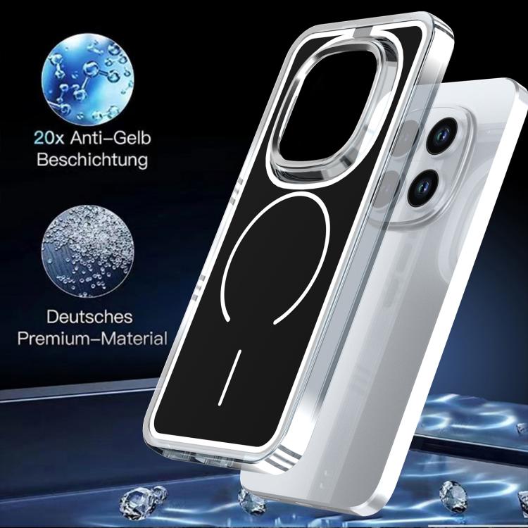 For Redmi Note 15 Pro 5G Global 163.6mm Bright Shadow Two-color MagSafe Magnetic Phone Case