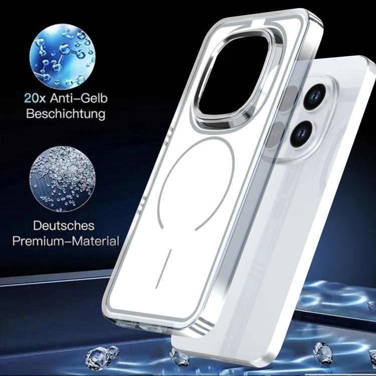 For Redmi Note 15 Pro 5G Global 163.6mm Bright Shadow Two-color MagSafe Magnetic Phone Case