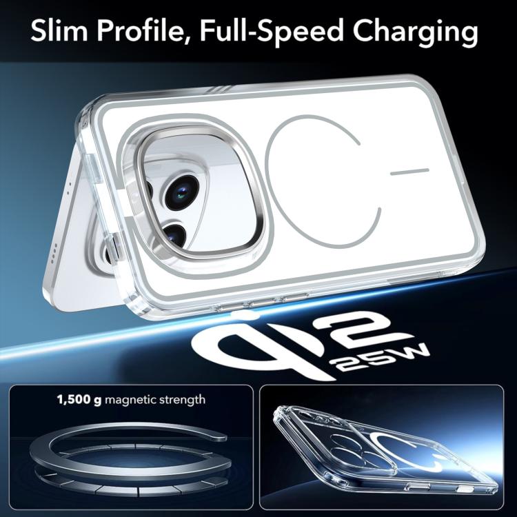 For Redmi Note 15 Pro 5G Global 163.6mm Bright Shadow Two-color MagSafe Magnetic Phone Case