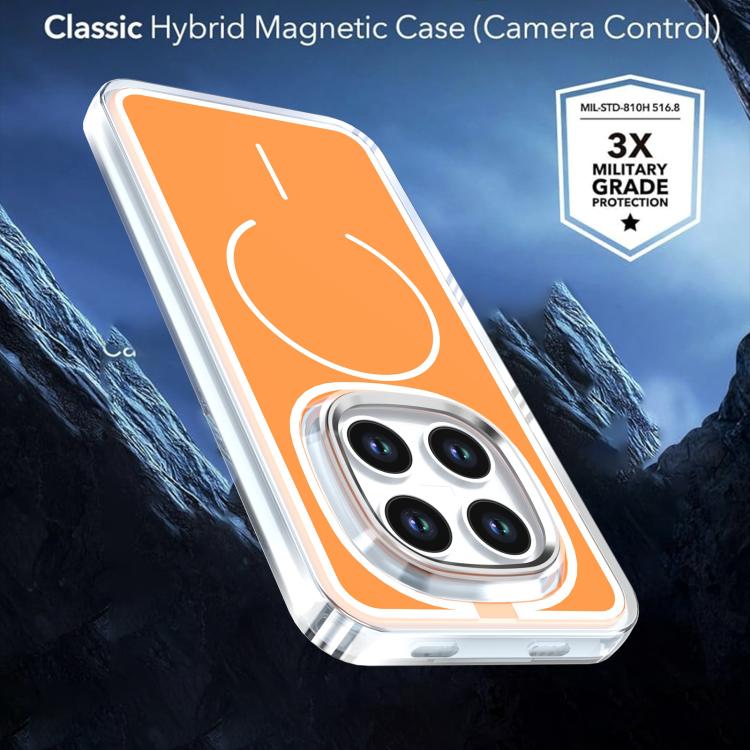 For Redmi Note 15 Pro+ 5G Global 163.3mm Bright Shadow Two-color MagSafe Magnetic Phone Case