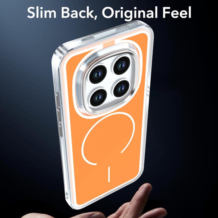 For Redmi Note 15 Pro+ 5G Global 163.3mm Bright Shadow Two-color MagSafe Magnetic Phone Case
