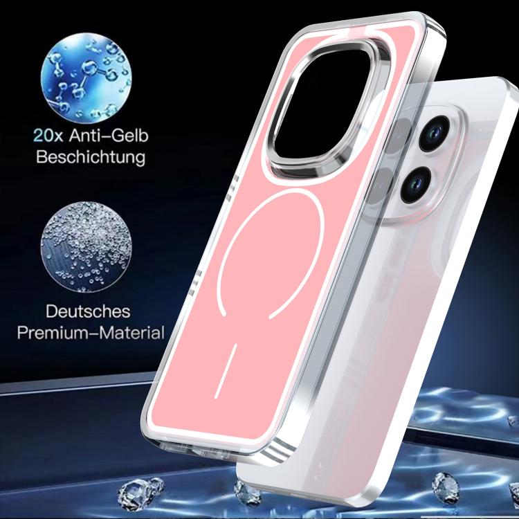 For Redmi Note 15 Pro+ 5G Global 163.3mm Bright Shadow Two-color MagSafe Magnetic Phone Case