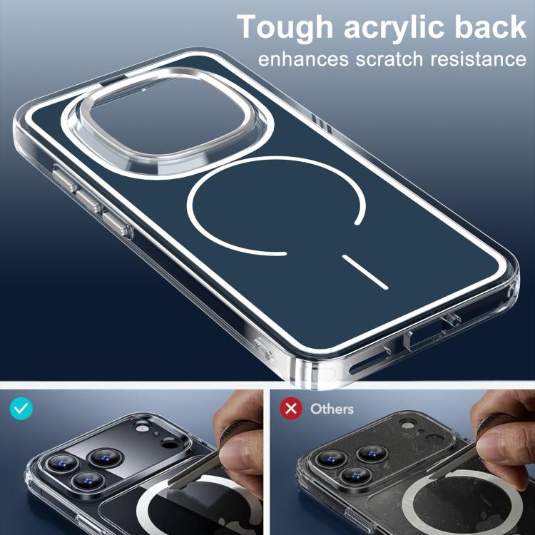 For Redmi Note 15 Pro+ 5G Global 163.3mm Bright Shadow Two-color MagSafe Magnetic Phone Case