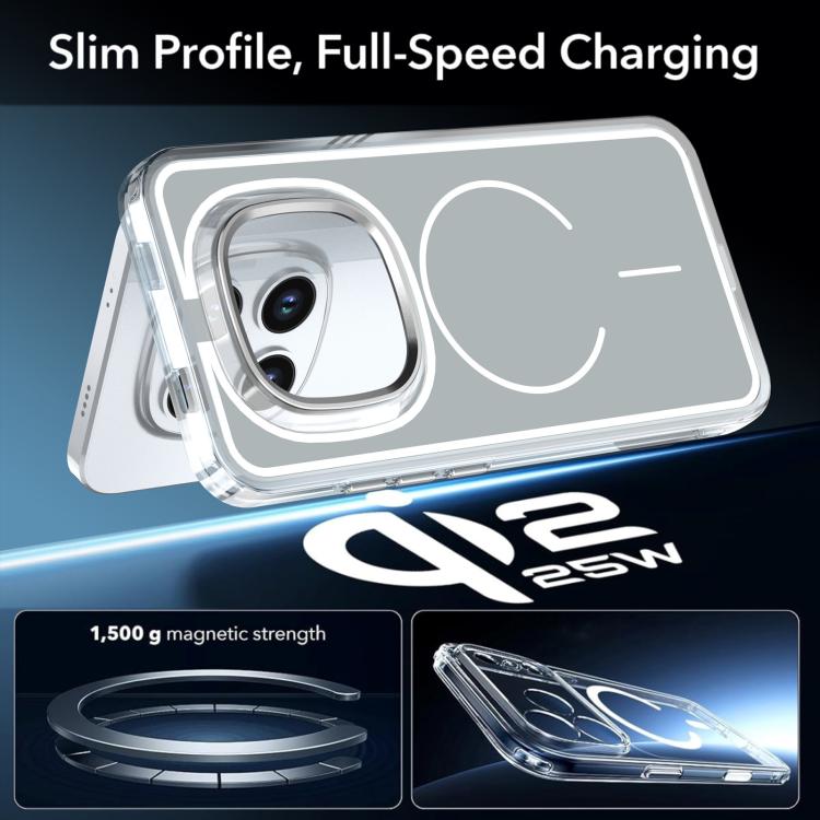 For Redmi Note 15 Pro+ 5G Global 163.3mm Bright Shadow Two-color MagSafe Magnetic Phone Case