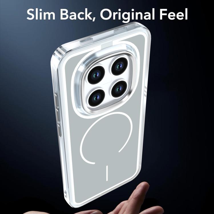 For Redmi Note 15 Pro+ 5G Global 163.3mm Bright Shadow Two-color MagSafe Magnetic Phone Case