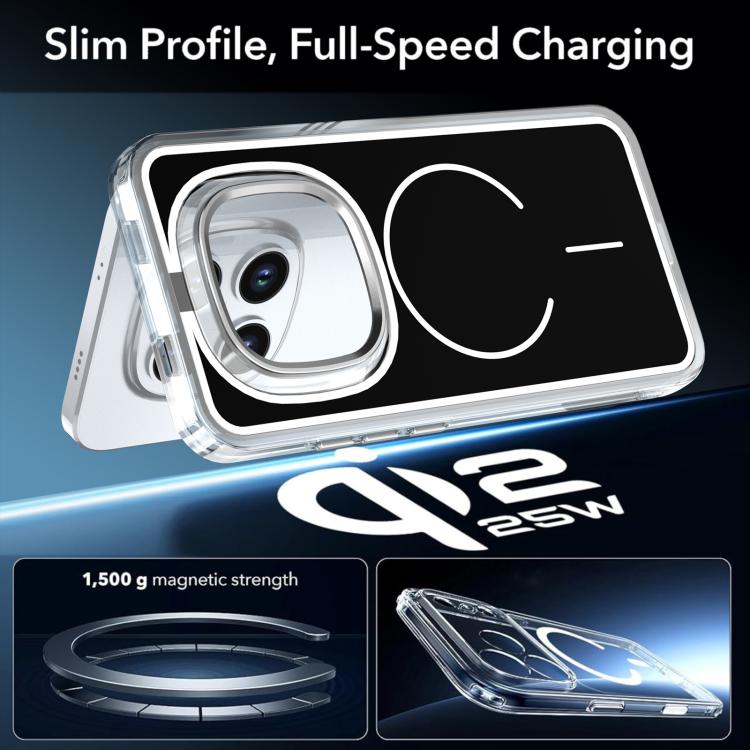 For Redmi Note 15 Pro+ 5G Global 163.3mm Bright Shadow Two-color MagSafe Magnetic Phone Case