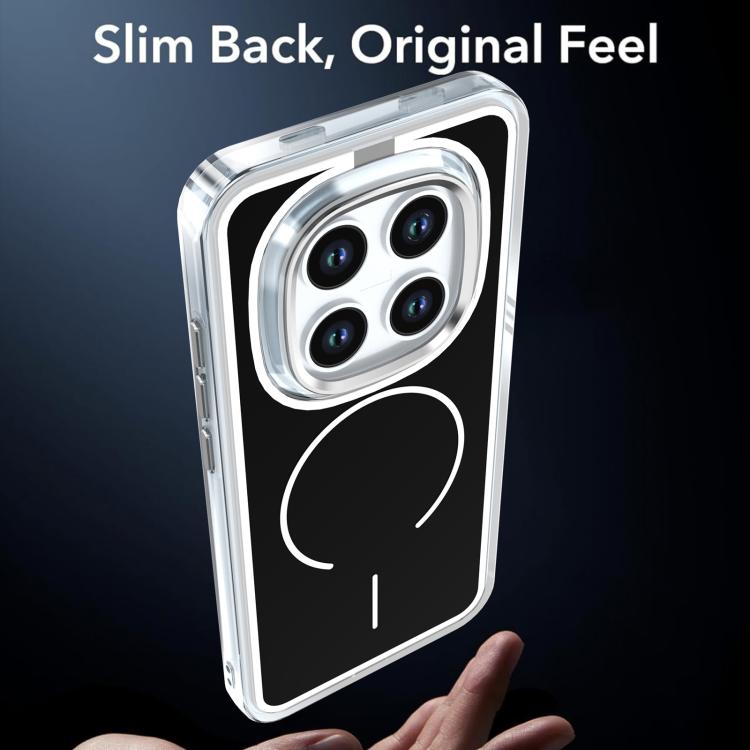 For Redmi Note 15 Pro+ 5G Global 163.3mm Bright Shadow Two-color MagSafe Magnetic Phone Case