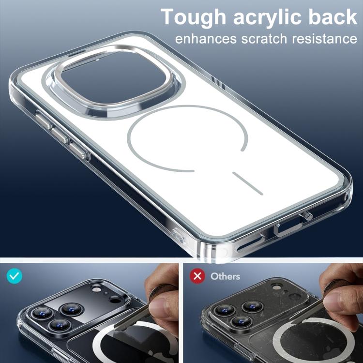 For Redmi Note 15 Pro+ 5G Global 163.3mm Bright Shadow Two-color MagSafe Magnetic Phone Case