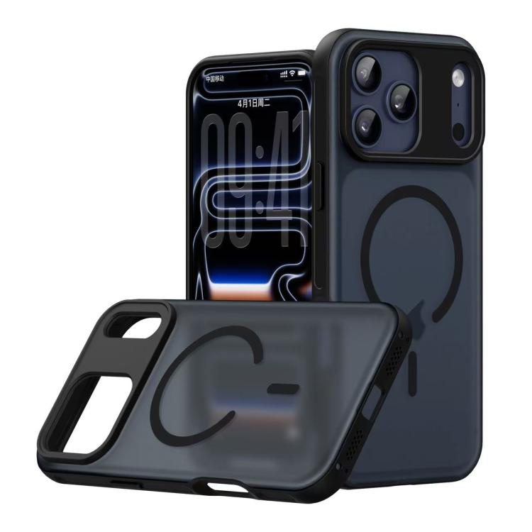 For iPhone 17 Pro Max Alpha-style Skin-Feel Magnetic Phone Case