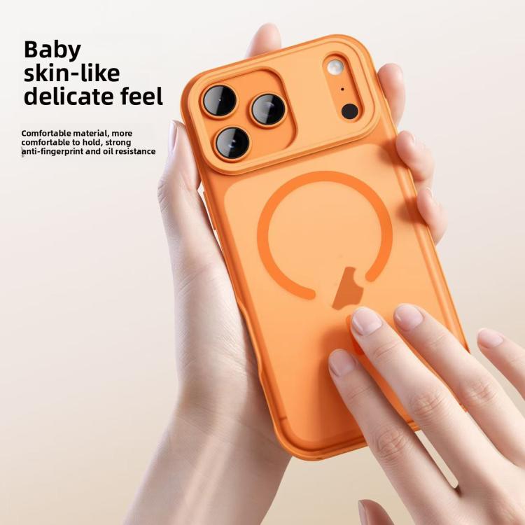 For iPhone 17 Pro Alpha-style Skin-Feel Magnetic Phone Case