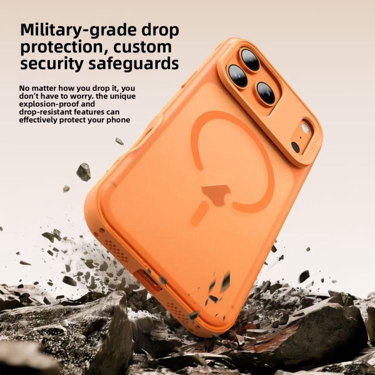 For iPhone 17 Pro Alpha-style Skin-Feel Magnetic Phone Case