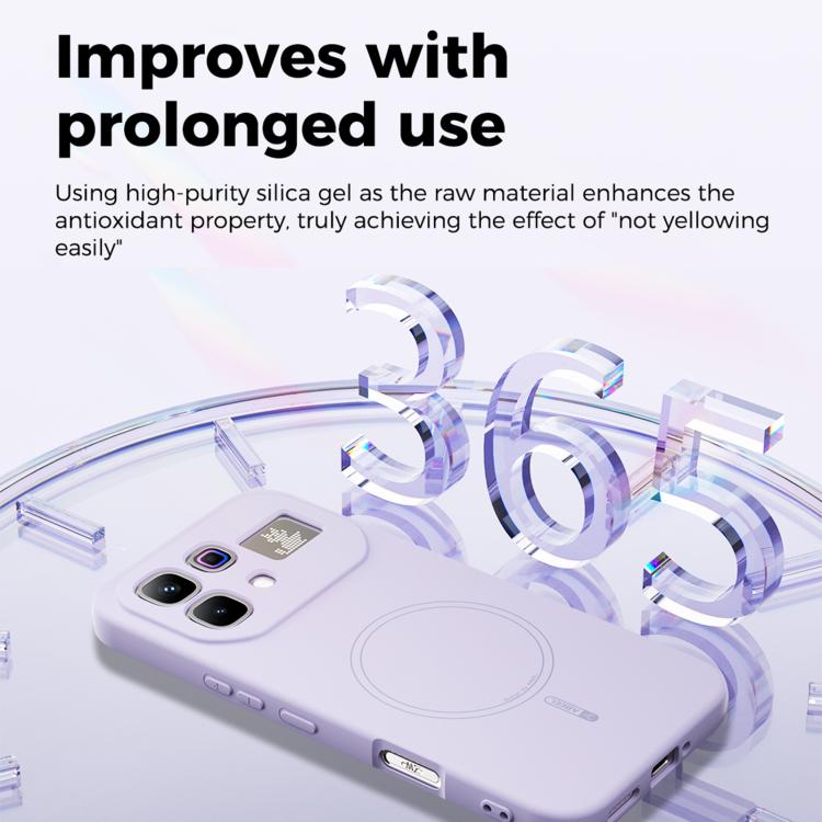 For Infinix Note 60 Pro 5G ABEEL Skin-friendly Feel Magsafe Liquid Silicone Phone Case