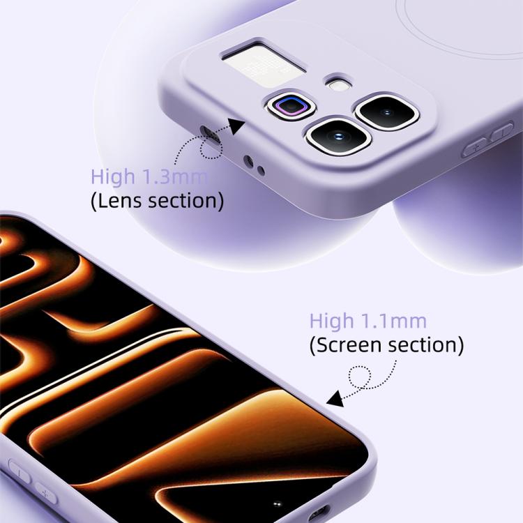 For Infinix Note Edge 5G ABEEL Skin-friendly Feel Magsafe Liquid Silicone Phone Case