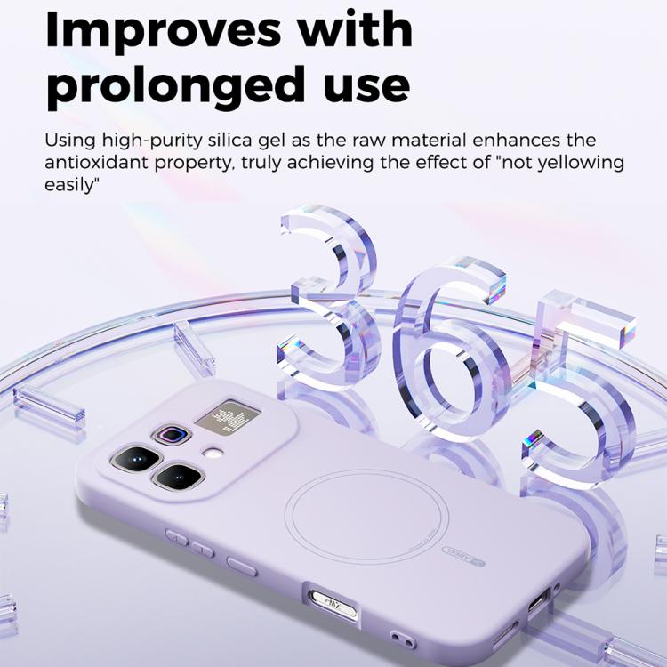 For Infinix Note Edge 5G ABEEL Skin-friendly Feel Magsafe Liquid Silicone Phone Case