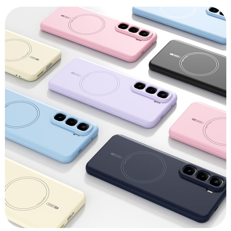 For Infinix Hot 60 5G/60i 4G ABEEL Skin-friendly Feel Magsafe Liquid Silicone Phone Case