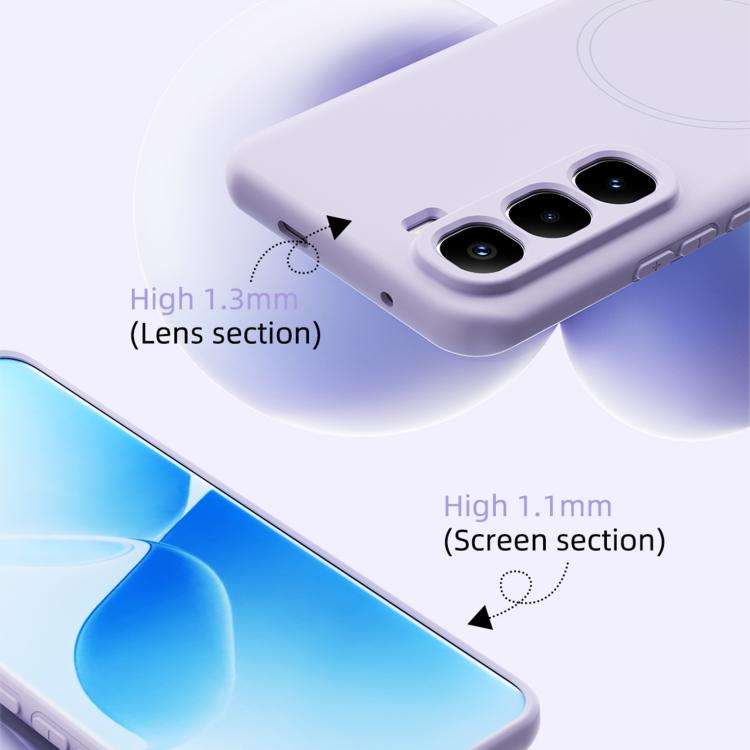 For Infinix Hot 60 Pro+ 4G ABEEL Skin-friendly Feel Magsafe Liquid Silicone Phone Case