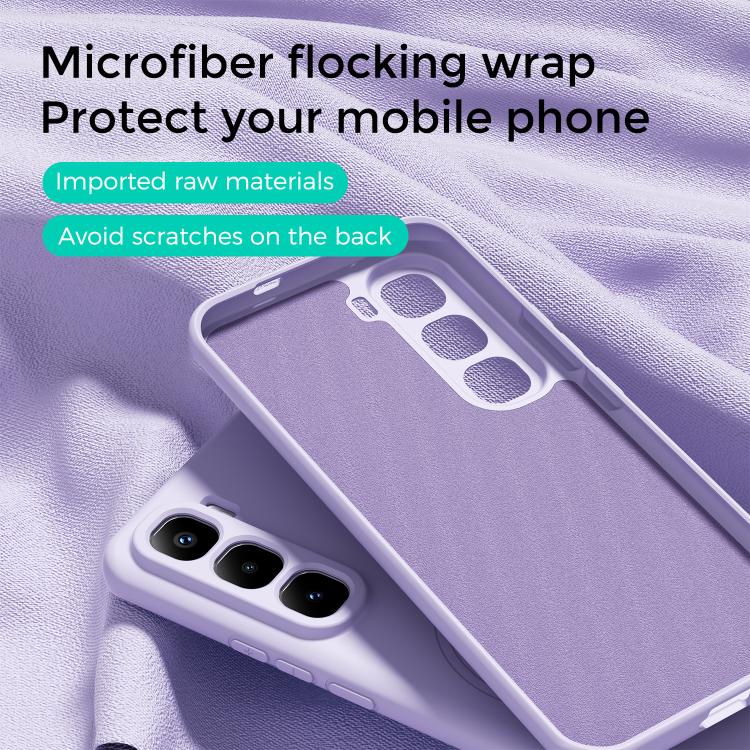 For Infinix Hot 60 Pro+ 4G ABEEL Skin-friendly Feel Magsafe Liquid Silicone Phone Case