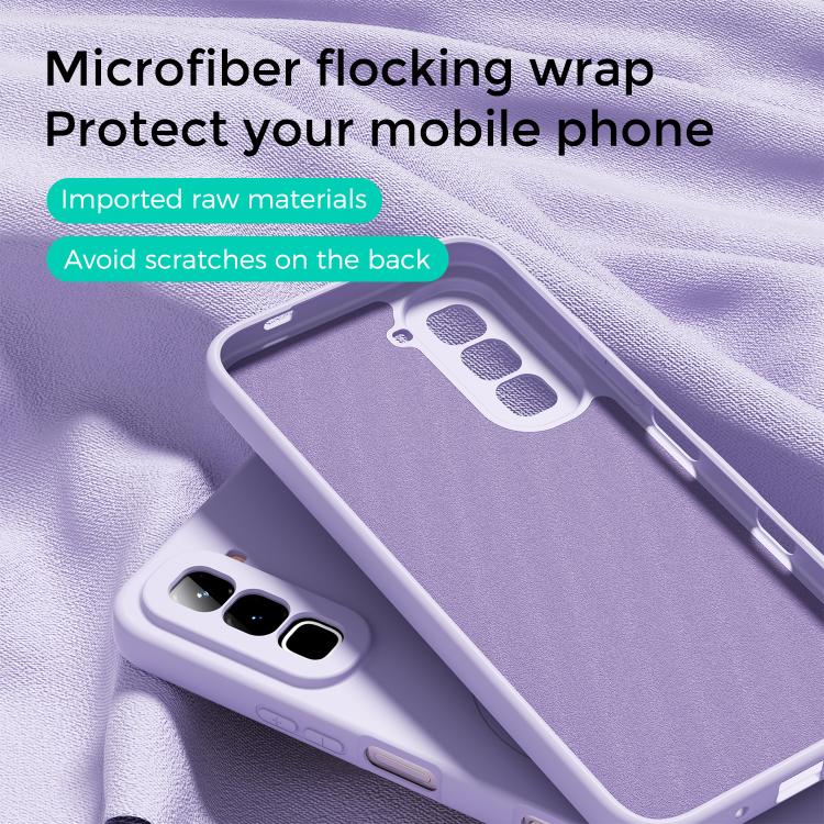 For Infinix Hot 70 4G ABEEL Skin-friendly Feel Magsafe Liquid Silicone Phone Case