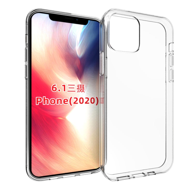 For iPhone 12 Transparent Frosted Protective Case