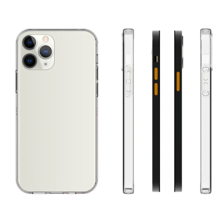 For iPhone 12 Transparent Frosted Protective Case
