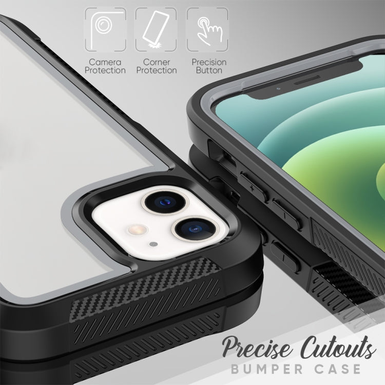 For iPhone 12 mini PC+TPU Color Frame Shockproof Phone Protective Case