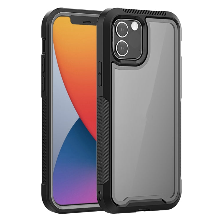 For iPhone 12 / 12 Pro PC+TPU Color Frame Shockproof Phone Protective Case For iPhone 12/12 Pro